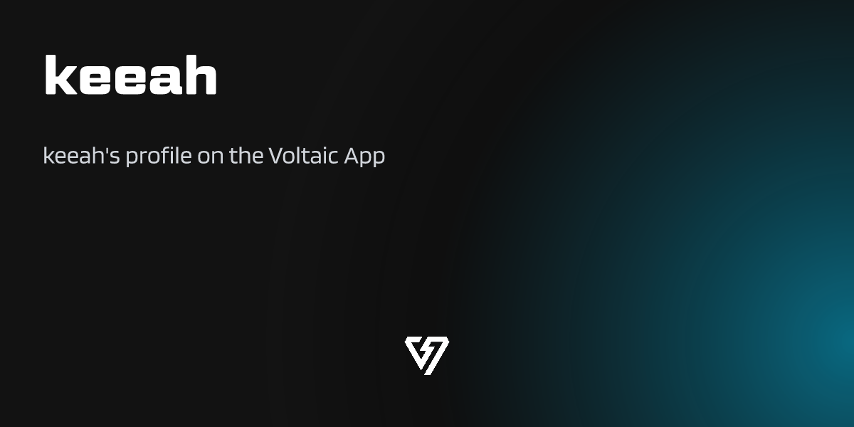 keeah | Voltaic App